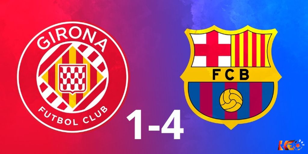 Barcelona thắng 1-4 trước Girona ở vòng 5 La Liga 2024/2025 | Keolive247