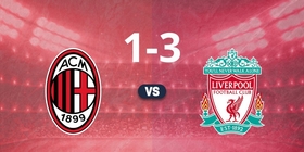 lich thi dau - ket qua bong da - kqbd - bxh - Liverpool trong ngày thi đấu bùng nổ trước AC Milan: Lật ngược thế trận, thắng cách biệt 