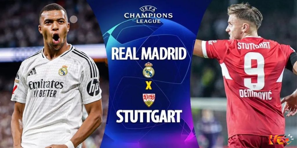 Real Madrid sẽ chạm trán Stuttgart trên sân nhà Bernabeu | Keolive247